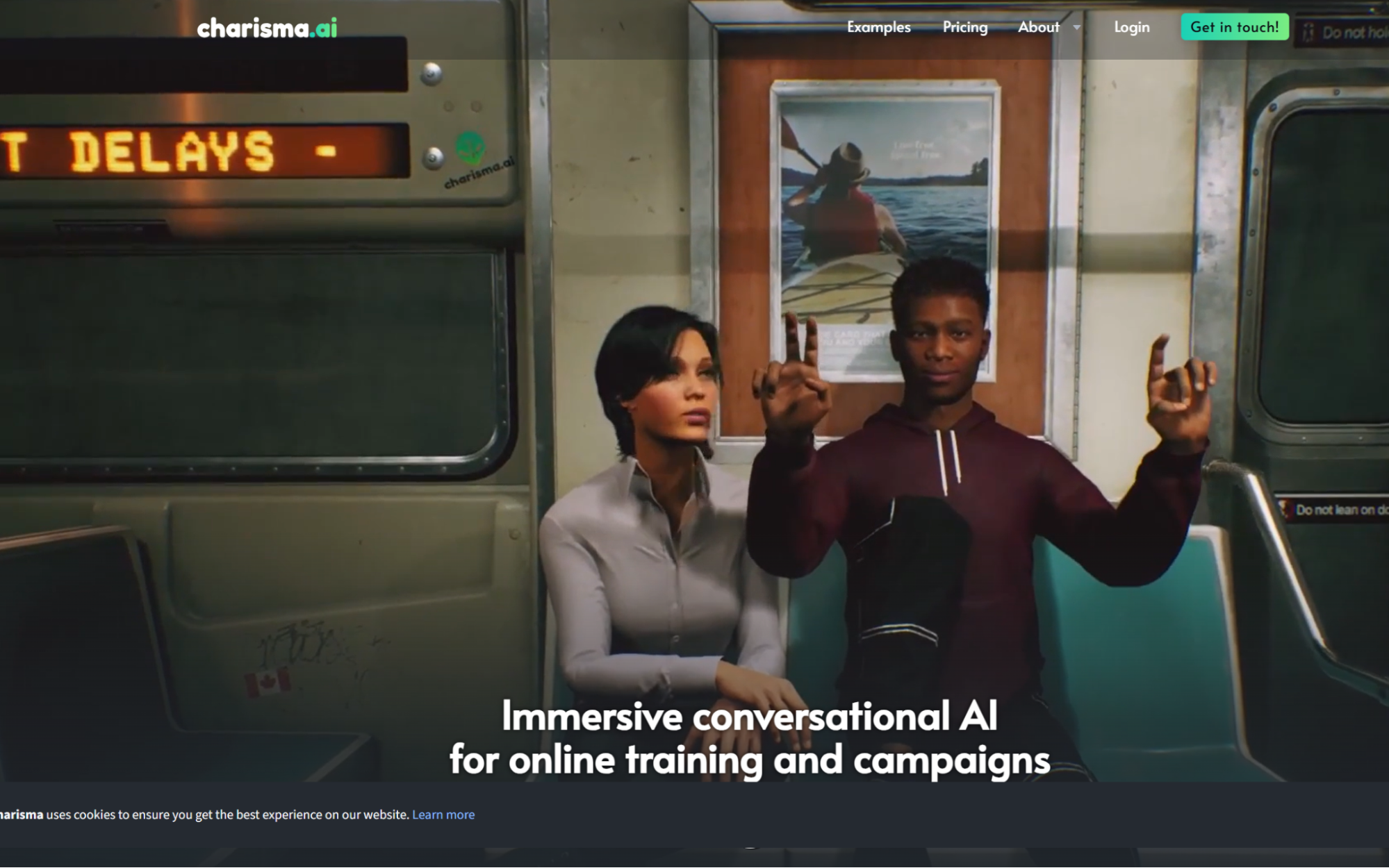 Charisma.ai Schnittstelle